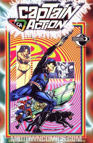 Captain Action Comics #3 Ed Hannigan Limited Edition Tie-Dye Cover
