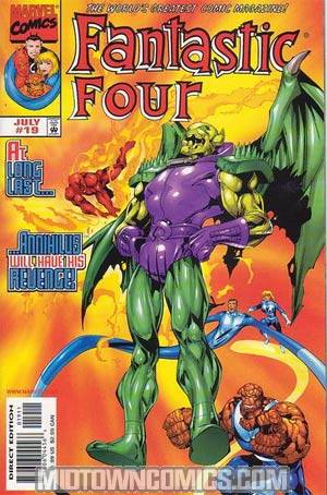 Fantastic Four Vol 3 #19 Cover B Without Cards