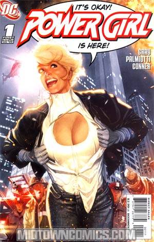 Power Girl Vol 2 #1 Cover B Adam Hughes Cover