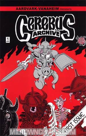 Cerebus Archive #1 Incentive Zombie Variant Cover