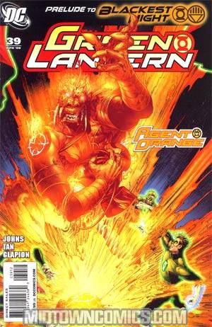 Green Lantern Vol 4 #39 Cover C 2nd Ptg (Blackest Night Prelude)