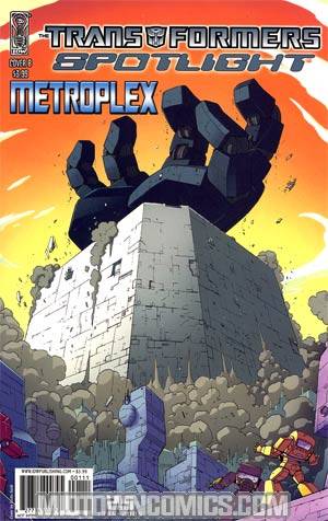 Transformers Spotlight Metroplex Regular Guido Guidi Cover