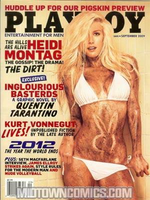 Playboy Magazine Sep 2009 Featuring Covergirl Heidi Montag