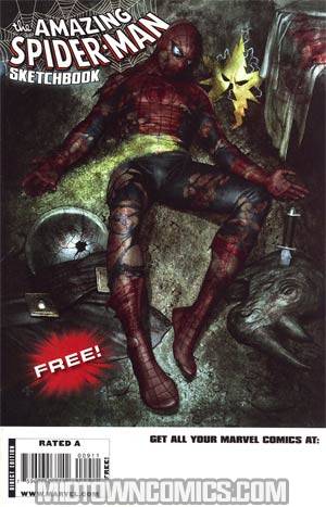 Astonishing X-Men Amazing Spider-Man The Gauntlet Sketchbook