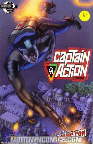 Captain Action Comics #2 NYCC Exclusive Mark Sparacio Variant Cover