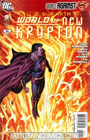 Superman World Of New Krypton #9 Incentive Mark Buckingham Variant Cover RECOMMENDED_FOR_YOU