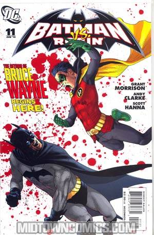 Batman And Robin #11 Cover B Incentive Andy Clarke Variant Cover