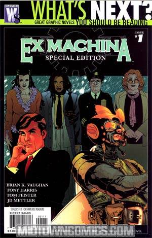 Ex Machina #1 Cover C New Ptg