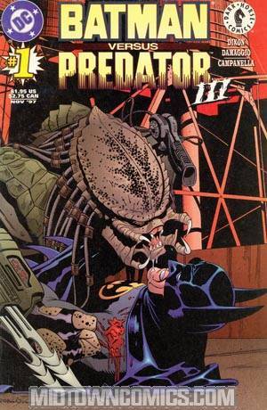 Batman Versus Predator III Blood Ties #1