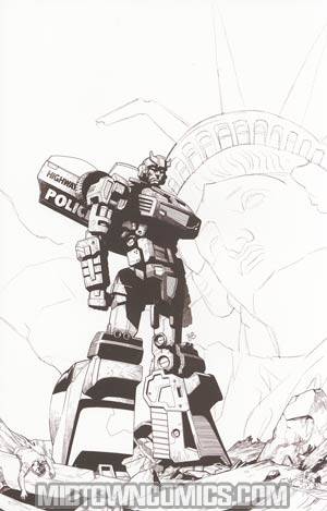 Transformers Spotlight Prowl #1 Incentive EJ Su Sketch Cover