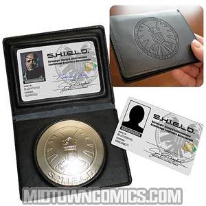 Nick Fury S.H.I.E.L.D. Wallet & ID Set Prop Replica