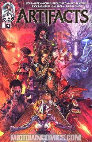 Artifacts #1 Cover F Collectors Edition Top Cow Jam Foil Logo Cover