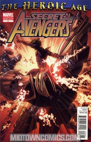 Secret Avengers #3 2nd Ptg Mike Deodato Jr Variant Cover