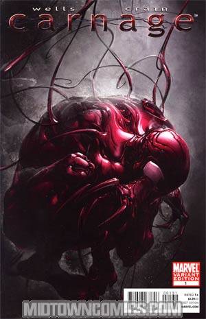 Carnage #1 Cover B Incentive Clayton Crain Variant Cover