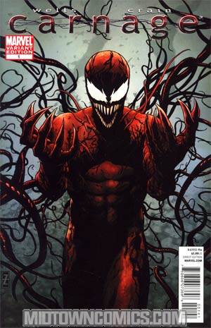 Carnage #1 Cover D Incentive Patrick Zircher Variant Cover