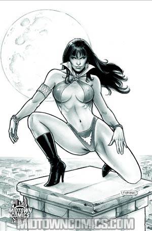 Vampirella Vol 4 #1 Midtown Exclusive Fabiano Neves Sketch Cover Recommended Back Issues