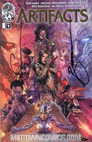 Artifacts #1 Cover Q Collectors Edition Signed & Numbered Version