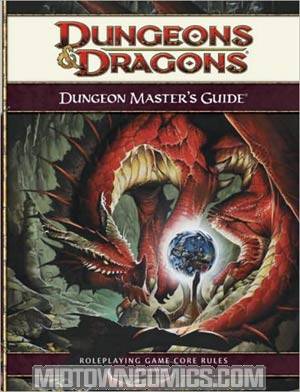 Dungeons & Dragons Core Rulebook Dungeon Masters Guide HC 4th Edition