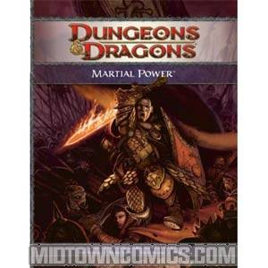 Dungeons & Dragons Supplement Martial Power HC 4th Edition