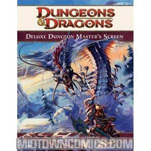 Dungeons & Dragons Accessory Deluxe Dungeon Masters Screen TP 4th Edition