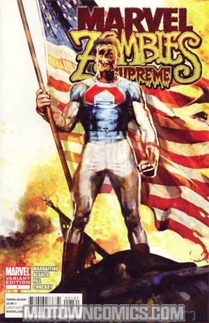 Marvel Zombies Supreme #1 Cover B Incentive Arthur Suydam Variant Cover