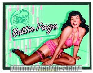 Bettie Page Aquamarine Cigarette Case