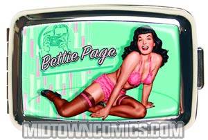 Bettie Page Aquamarine Pill Box