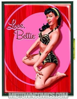 Bettie Page Cherry Red Cigarette Case