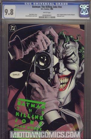 Batman The Killing Joke Cover O 1st Ptg CGC 9.8