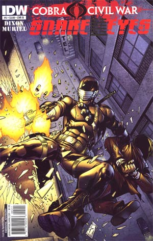 Snake Eyes #5 Cover B (Cobra Civil War Tie-In)