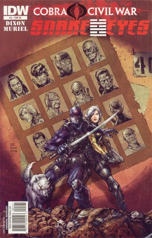 Snake Eyes #5 Cover C Incentive Danny Cruz Days Of Future Past Tribute Variant Cover (Cobra Civil War Tie-In)