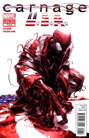 Carnage USA #1 Cover A 1st Ptg Regular Clayton Crain Cover