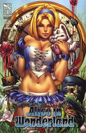 Grimm Fairy Tales Presents Alice In Wonderland #1 1st Ptg Cover B E-Bas