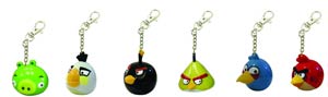 Angry Birds Figurine Keychain - Black Bird