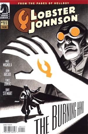 Lobster Johnson The Burning Hand #1 Regular Dave Johnson Cover