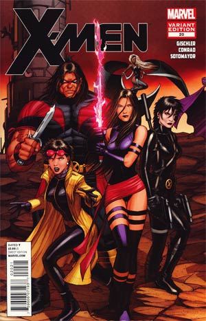 X-Men Vol 3 #20 Cover B Incentive Dale Keown Regenesis Blue Variant Cover