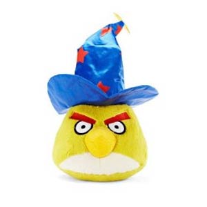 Angry Birds 5-Inch Halloween Plush - Wizard Bird