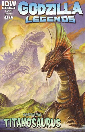 Godzilla Legends #3 Cover B Regular Bob Eggleton Cover