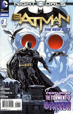 Batman Vol 2 Annual  #1  (Night Of The Owls Tie-In)