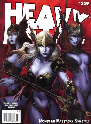 Heavy Metal #259 (Vol 36 #3 2012) Newsstand Edition