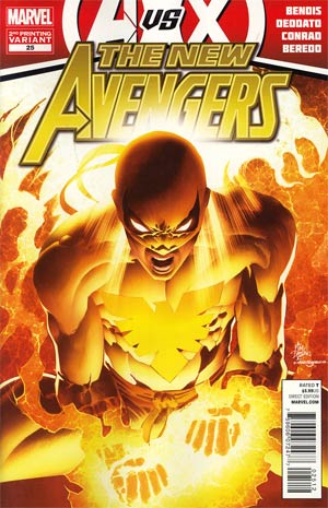 New Avengers Vol 2 #25 Cover B 2nd Ptg Mike Deodato Jr Variant Cover (Avengers vs X-Men Tie-In)