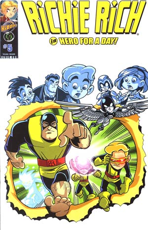 Richie Rich Vol 2 #5 Regular Giant-Size X-Men Homage Cover
