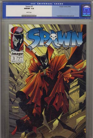 Spawn #3 Cover C CGC 9.8