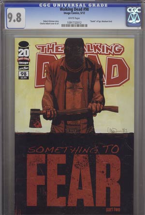 Walking Dead #98 Cover C CGC 9.8