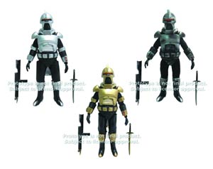 Battlestar Galactica Cylon 8-Inch Action Figure - Battle-Damaged Cylon