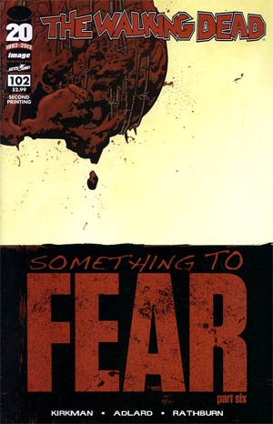 Walking Dead #102 Cover B 2nd Ptg