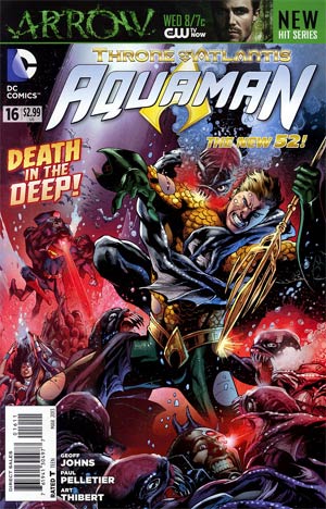 Aquaman Vol 5 #16 Regular Eddy Barrows Cover (Throne Of Atlantis Part 4)