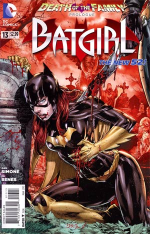 Batgirl Vol 4 #13 Cover C 3rd Ptg (Death Of The Family Prelude)