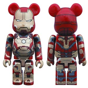 Iron Man 3 Bearbrick - Iron Man Mark 42 - Midtown Comics