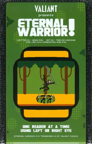 Eternal Warrior Vol 2 #2 Cover B Variant Donovan Santiago Level Two 8-Bit Cover